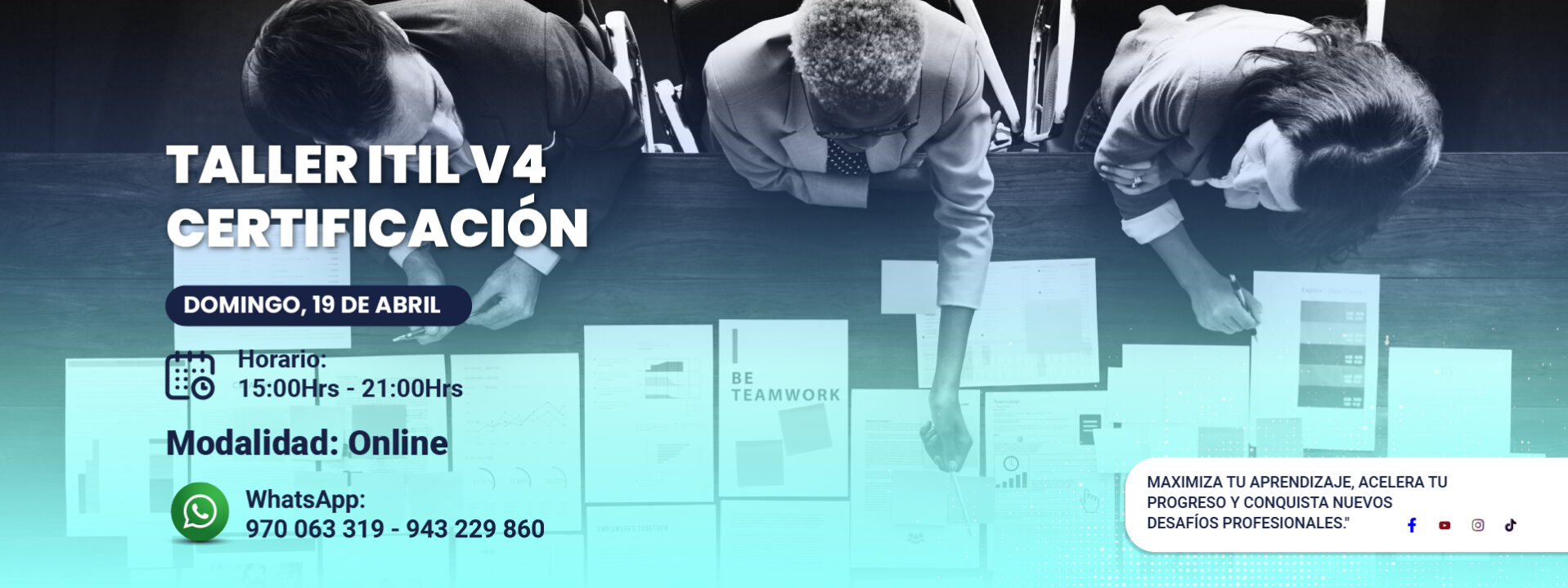 taller itil certificacion